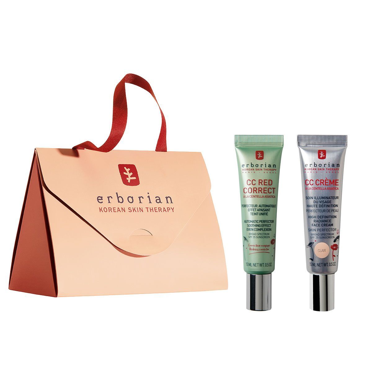 Дуэт «CC RED и СС крем Совершенное сияние Cветлый»