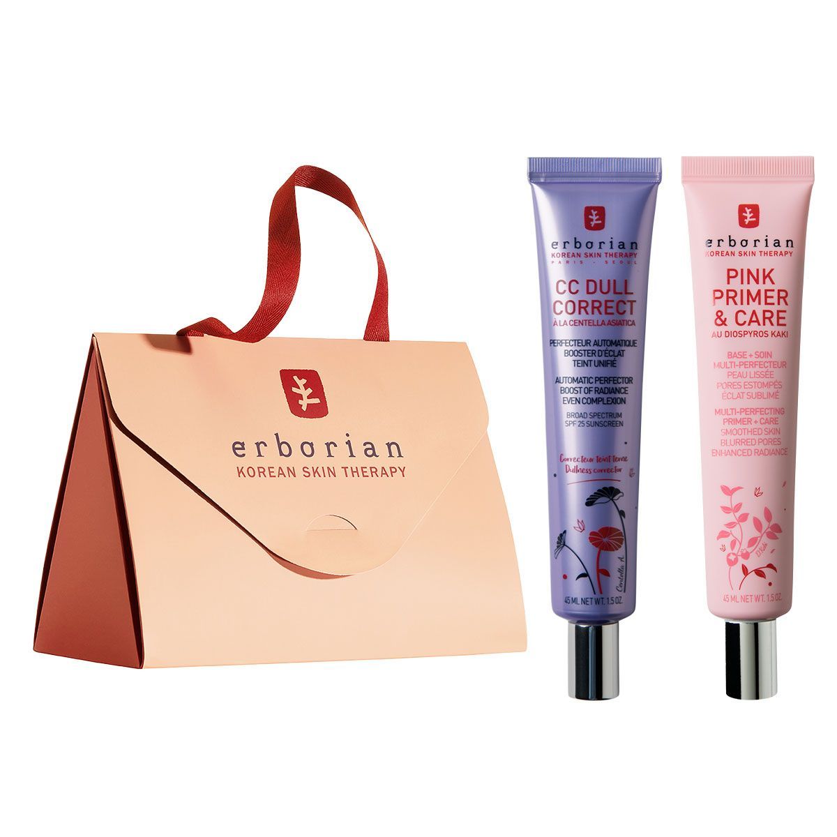 Набор 2 в 1: PP праймер 45 мл и CC Dull корректирующий крем 45 мл