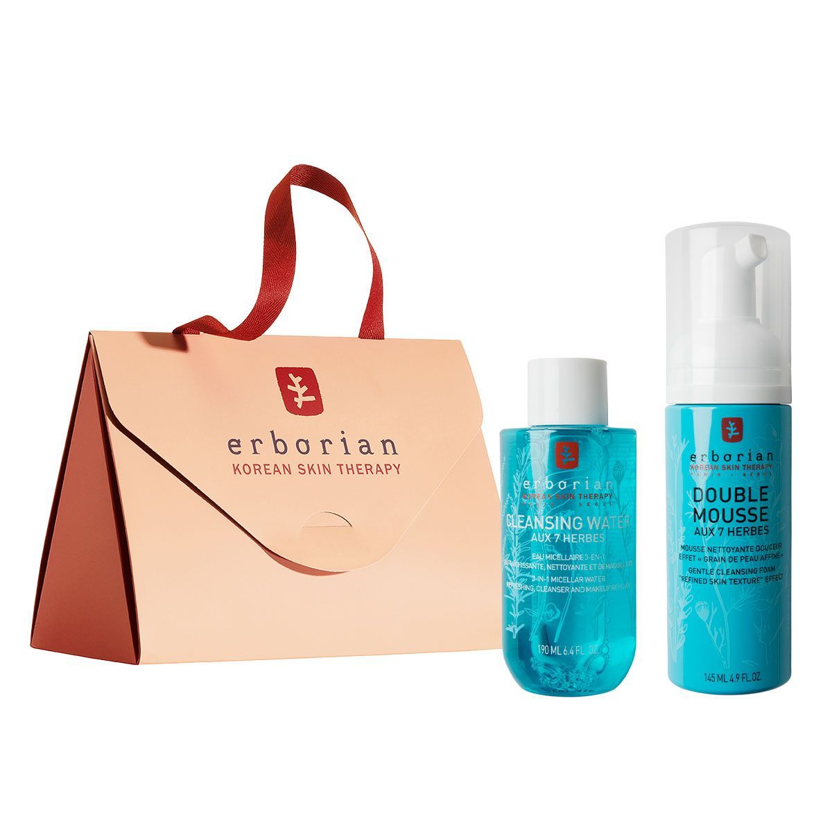 Набор 2 в 1: Мицеллярная вода и пенка 7 трав