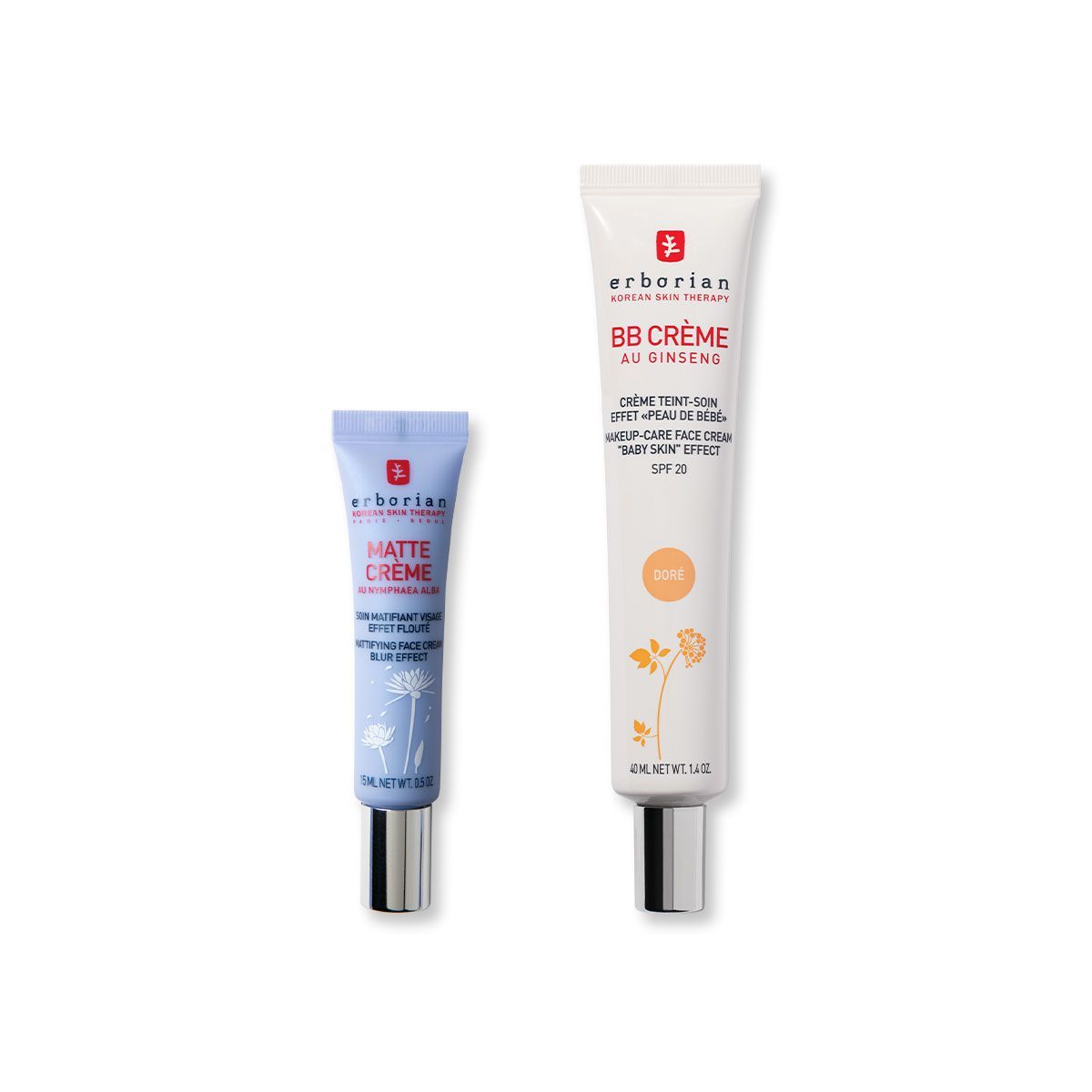 Набор 2 в 1: Matte крем 15 мл и BB крем Золотистый  40 мл