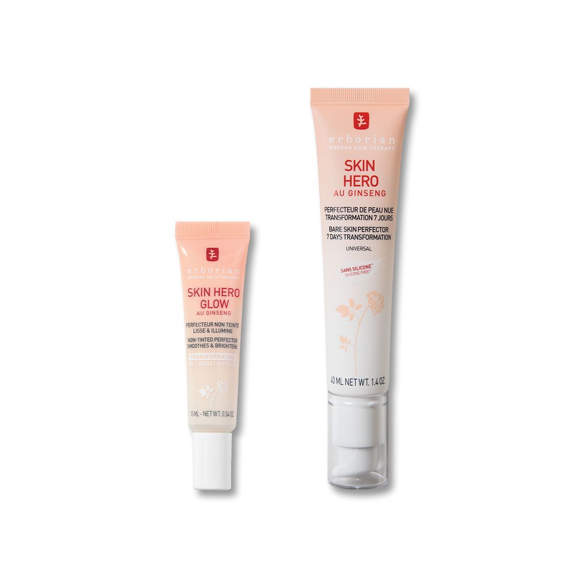Набор 2 в 1: SKIN HERO крем 40 мл и SKIN HERO GLOW крем 15 мл