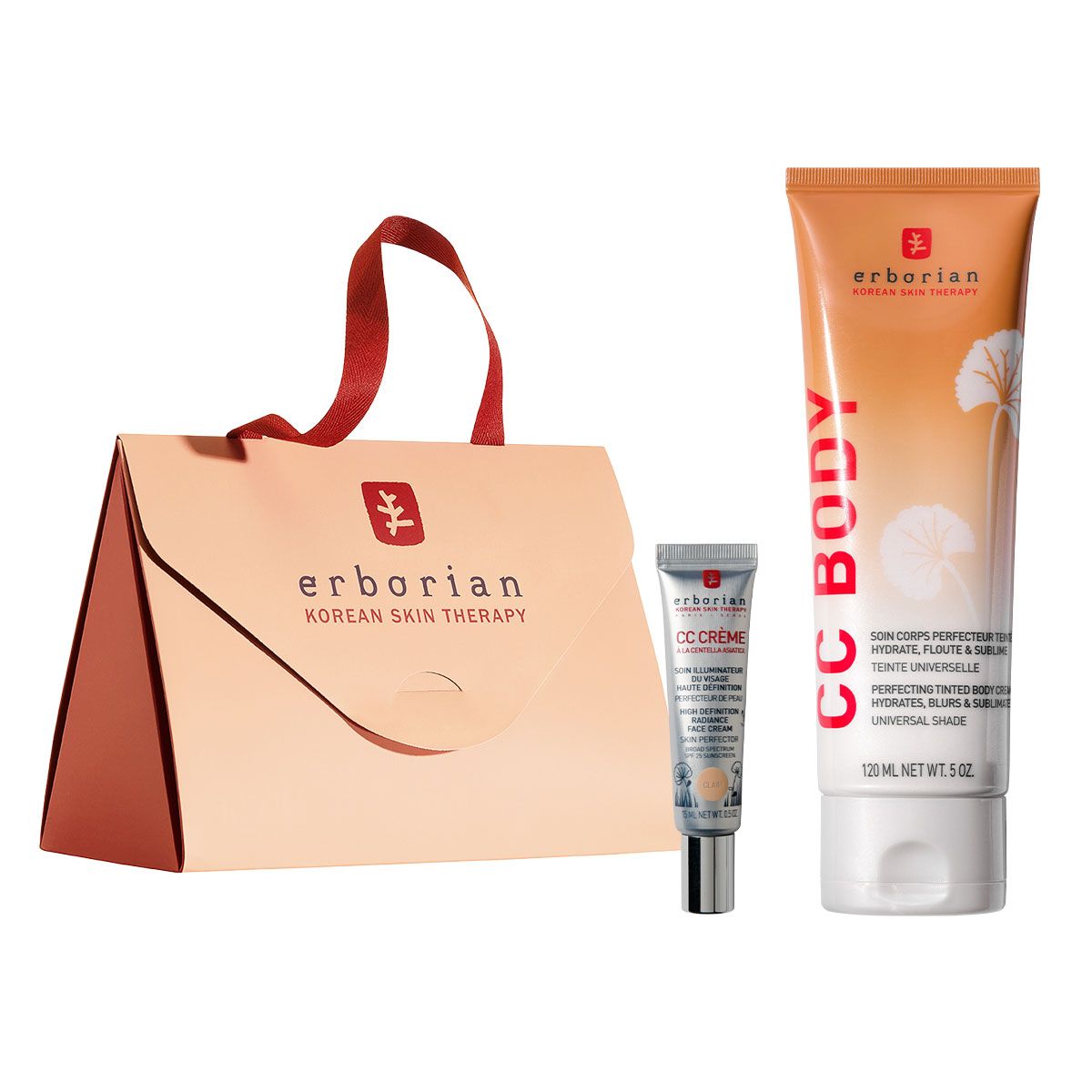 Набор 2 в 1: СС крем Совершенное сияние Cветлый 15 мл и CC крем для тела