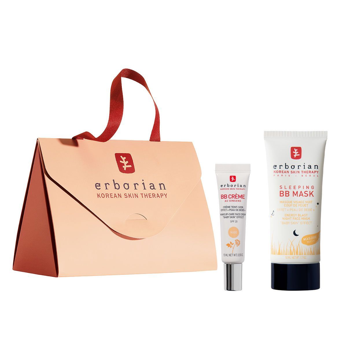 Набор 2 в 1: ВВ маска и BB крем Натурально-бежевый 15 мл